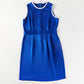 Custom Silk Dress Julie | Knee Length Business Casual Dress with Pockets
