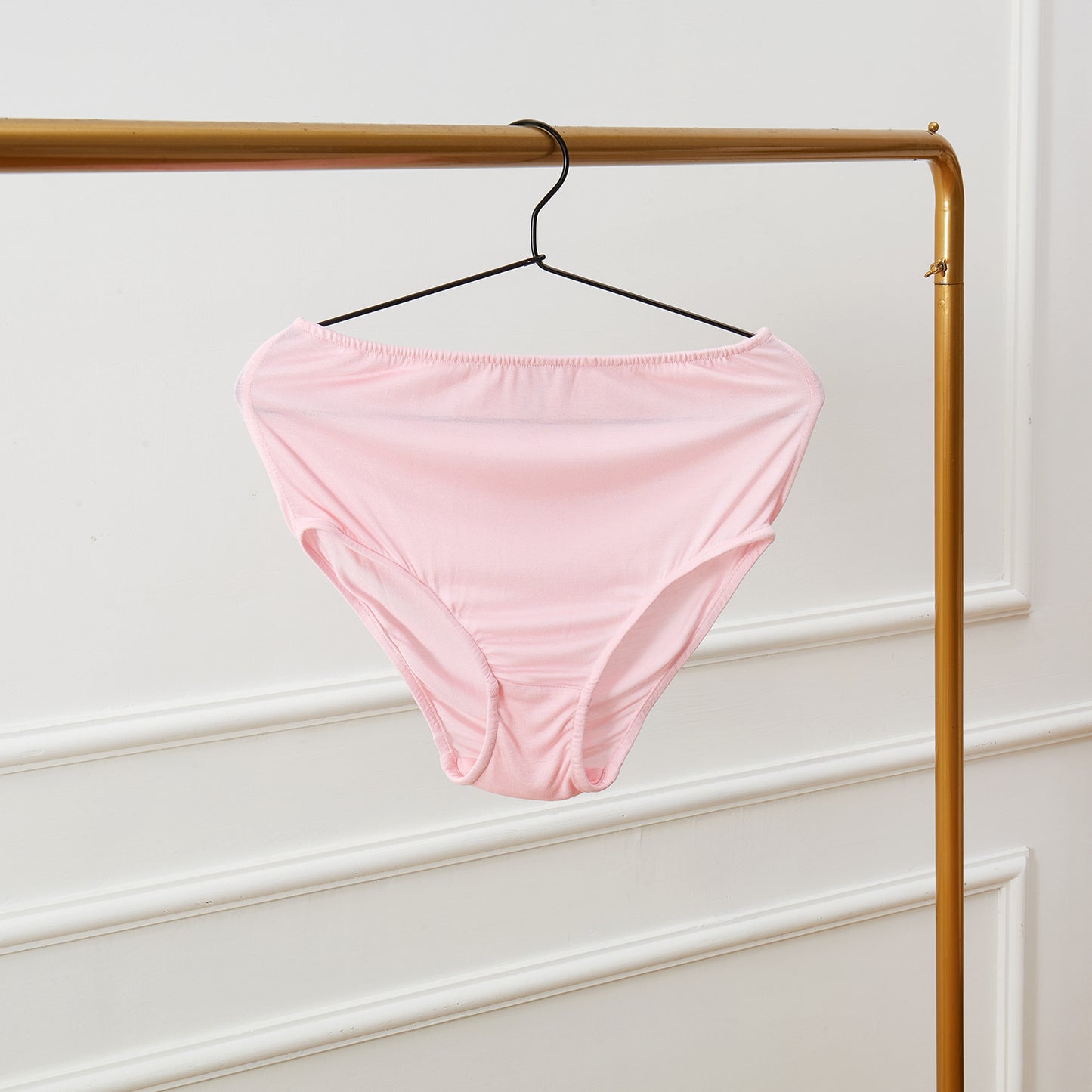 Sample Pure Knitted Silk Pantie Size L / 1X | Baby Pink, Lagoon Green or White | Mulberry Silk Pantie