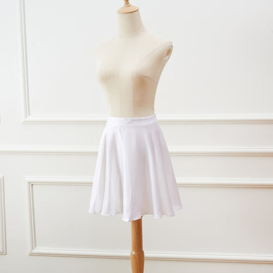 Custom Silk Skirt Elise | Mini Skater Skirt