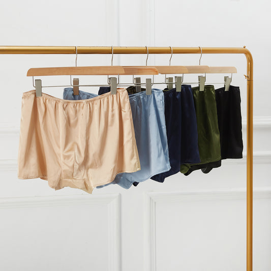 Set of 5 Pure Mulberry Silk Men's Trunks | Mid Rise | 19 Momme | Soar Collection