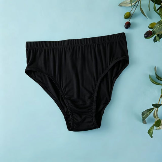 2026 Sample Knitted Silk High Rise French Cut Panties | Elora Pantie | Shimmer Collection #57