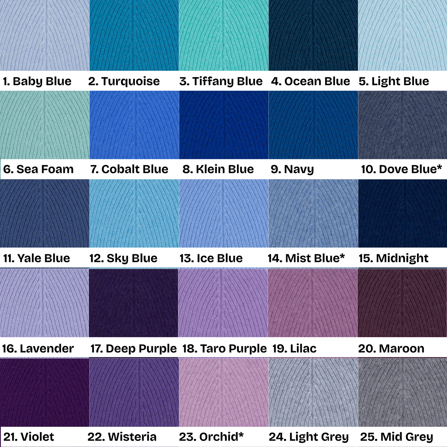 Mulberry Silk Lined Cashmere Beanie | Customized Knit Winter Hat for Men and Women