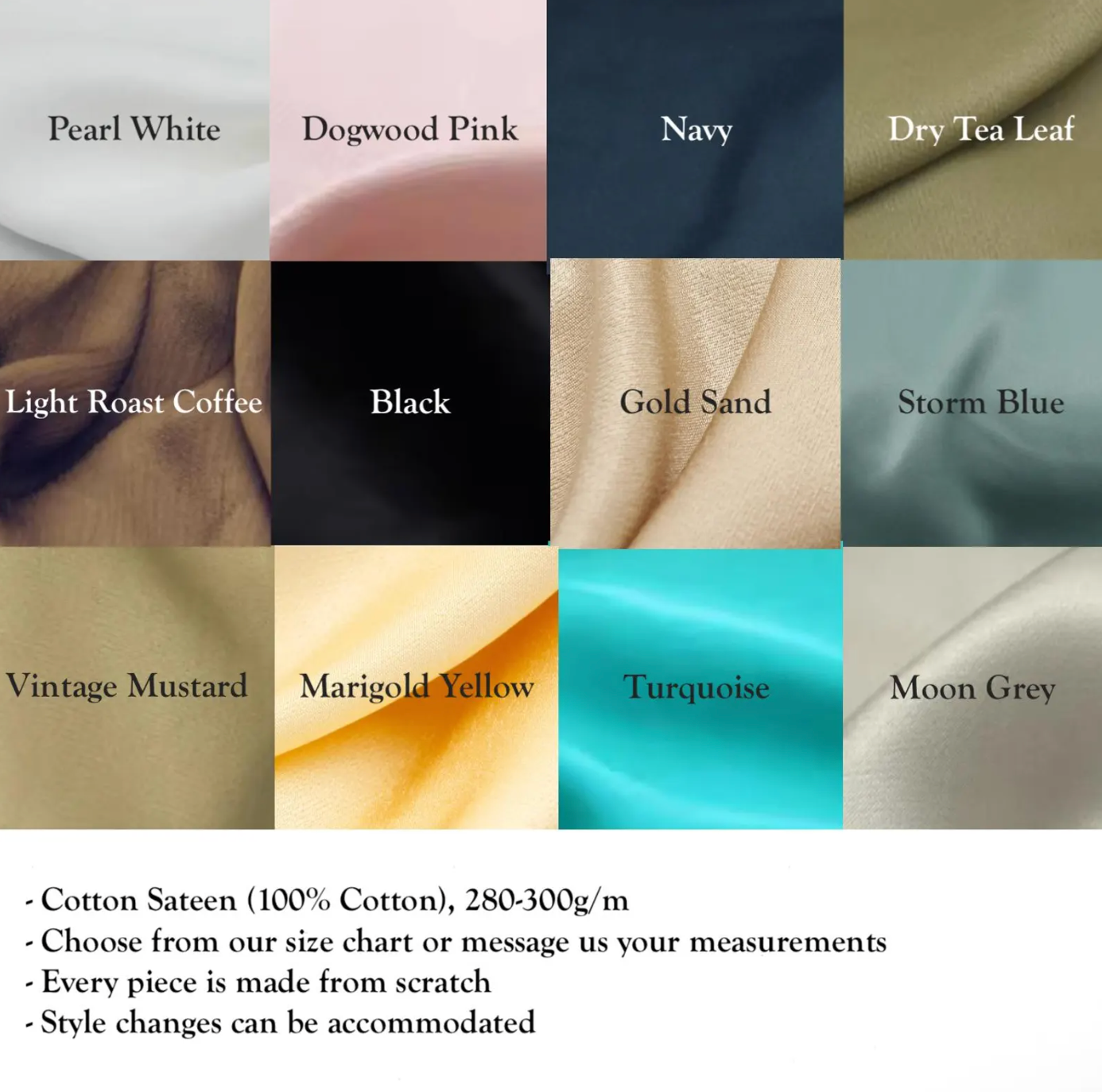 Custom Silk Dress Bianca | Knee Length Shawl Collar Casual Dress with Pockets