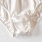 Sample Pure Silk French Cut Pantie Size S | Pearl White | Mulberry Silk Pantie