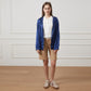 Pure Silk Long Sleeve Hoodie with Pockets | Elio | 22 Momme Silk Charmeuse