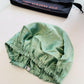 Sample Pure Silk Hair Bonnet Jade Green | Double Layer with Adjustable Elastic | 100% Silk 22 Momme