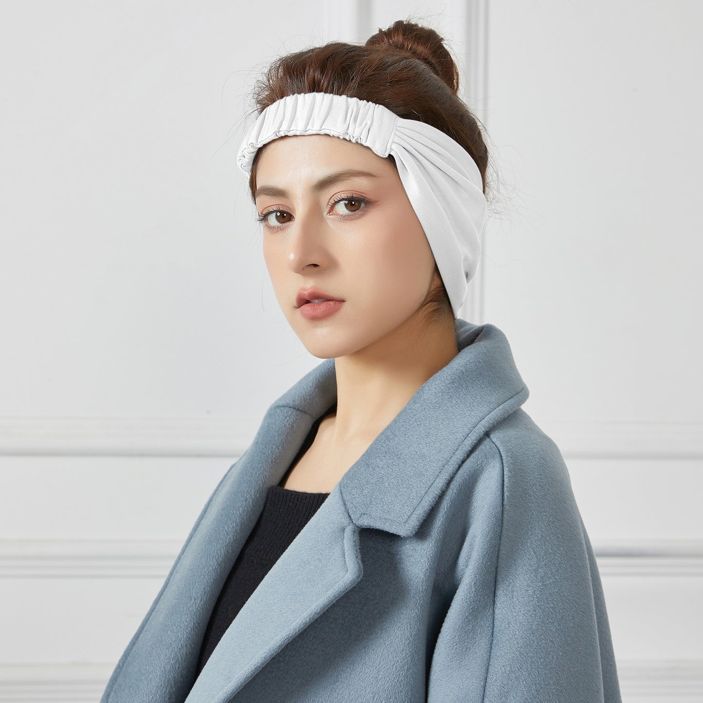 Custom Pure Mulberry Silk Pineapple Wrap Headband | Silk Charmeuse or Knitted Silk | Float Collection