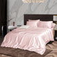 Custom Pure Mulberry Silk 28 Momme Seamless Flat Sheet, Fitted Sheet, Duvet Cover | Full, Queen, King, California King & Sets | Float Collection