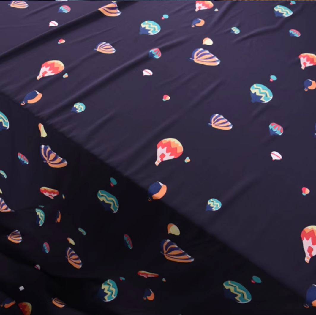 #10 Hot Ballon Trip | Fabric for Customization