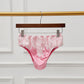 Peony Peony | Custom Pure Pure Silk Double Layer Bikini Pantie | Mid Waist | Lace on Mulberry Silk | Bridal Lingerie | Brush Collection