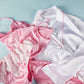 Peony Peony | Custom Pure Pure Silk Double Layer Bikini Pantie | Mid Waist | Lace on Mulberry Silk | Bridal Lingerie | Brush Collection