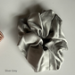 2026 Sample Pure Mulberry Silk French Scrunchie | 2 inch | 19-22 Momme | #42