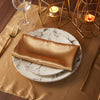 Gold Pure Mulberry Silk Napkins