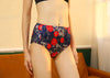 Flower Market | Pure Silk High Rise French Cut Pantie | Brush Collection