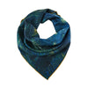 Starry Night Over the Rhone by Vincent Van Gogh | Oil Painting Large Square Pure Mulberry Silk Wrap | Head Scarf