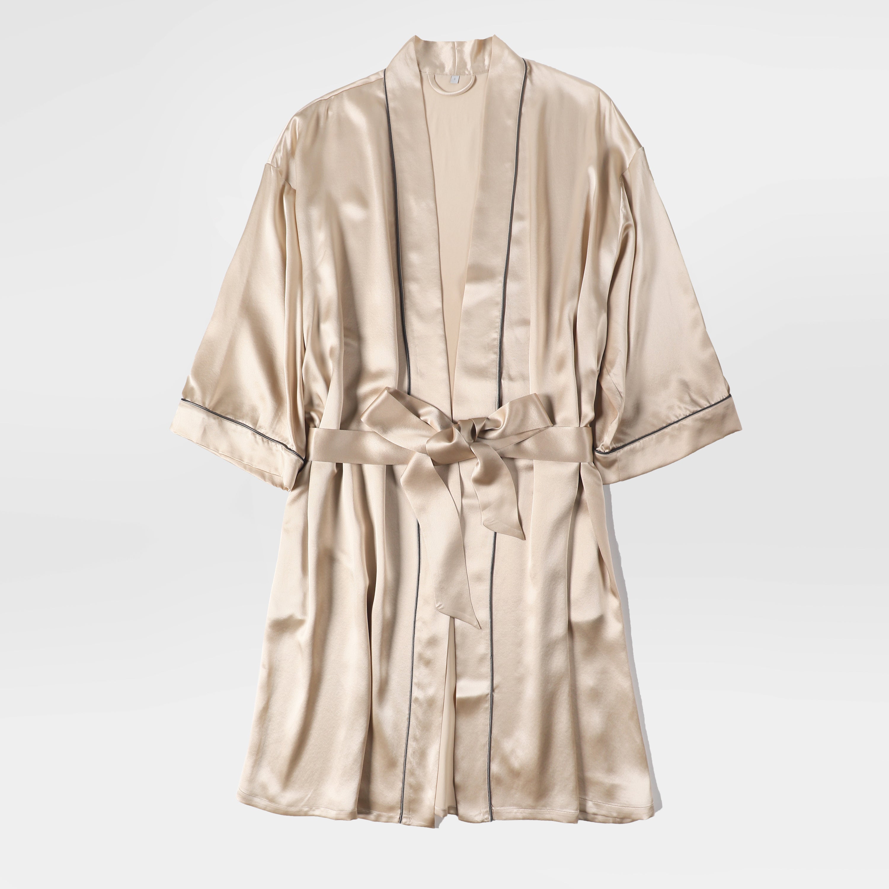 Slip silk robe hotsell