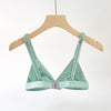 Lake Green | Handmade Pure Silk Bralettes | No Padding No Wire | 19 Momme Silk Charmeuse