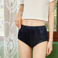 Navy Pure Mulberry Silk French Cut Panties | High Waist | 22 Momme | Float Collection