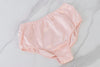 Baby Pink Pure Mulberry Silk French Cut Panties | High Waist | 22 Momme | Float Collection