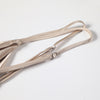 River Nymph | Beige Pure Silk Slip Dress | Knee Length with Adjustable Straps | 22 Momme | Float Collection