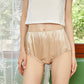 Beige Pure Mulberry Silk French Cut Panties | High Waist | 22 Momme | Float Collection
