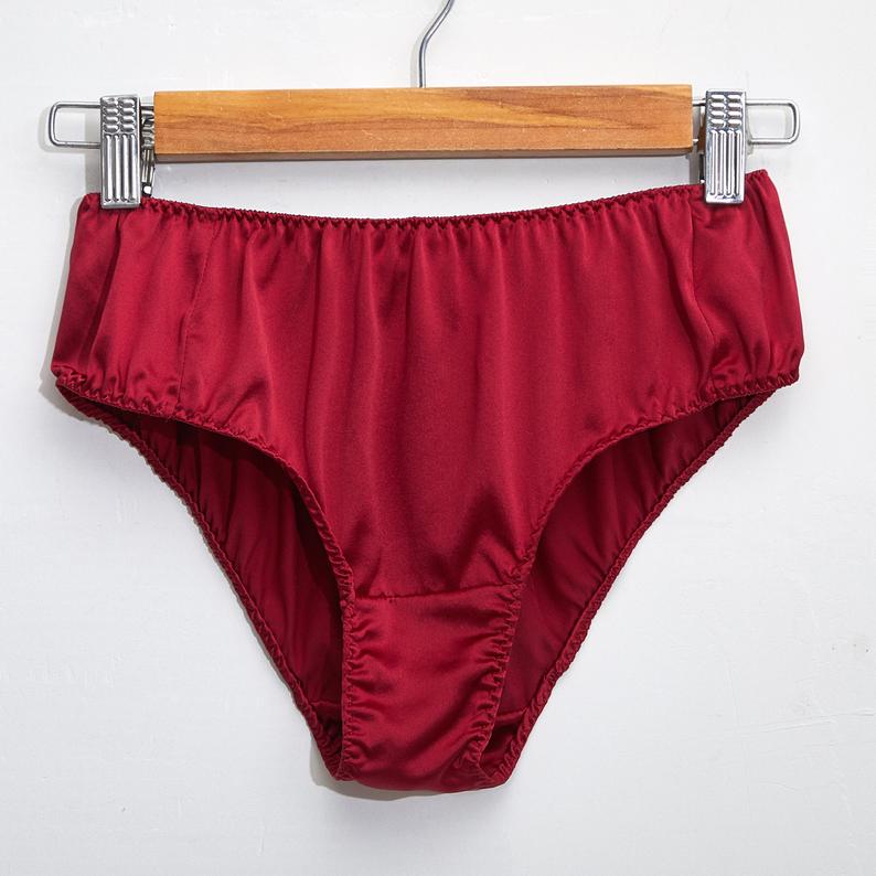 Set of 9 Pure Mulberry Silk Bikini Panties | Mid Waist | 22 Momme | Float Collection