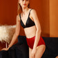 Ruby Pure Mulberry Silk French Cut Panties | High Waist | 22 Momme | Float Collection