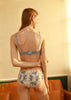 Eggshell Blue | Handmade Pure Silk Bralettes | No Padding No Wire | 19 Momme Silk Charmeuse