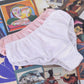 Pearl White Pure Mulberry Silk Bikini Panties | Mid Waist | 22 Momme | Float Collection