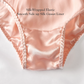 Custom Made Pure Mulberry Silk Bikini Panties | Mid Waist | 19 Momme | Float Collection