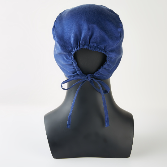 Double Layer Pure Silk Surgical Cap | Adjustable Elastic & Sweatband | 22 / 30 Momme Sueded Silk Charmeuse | Float Collection