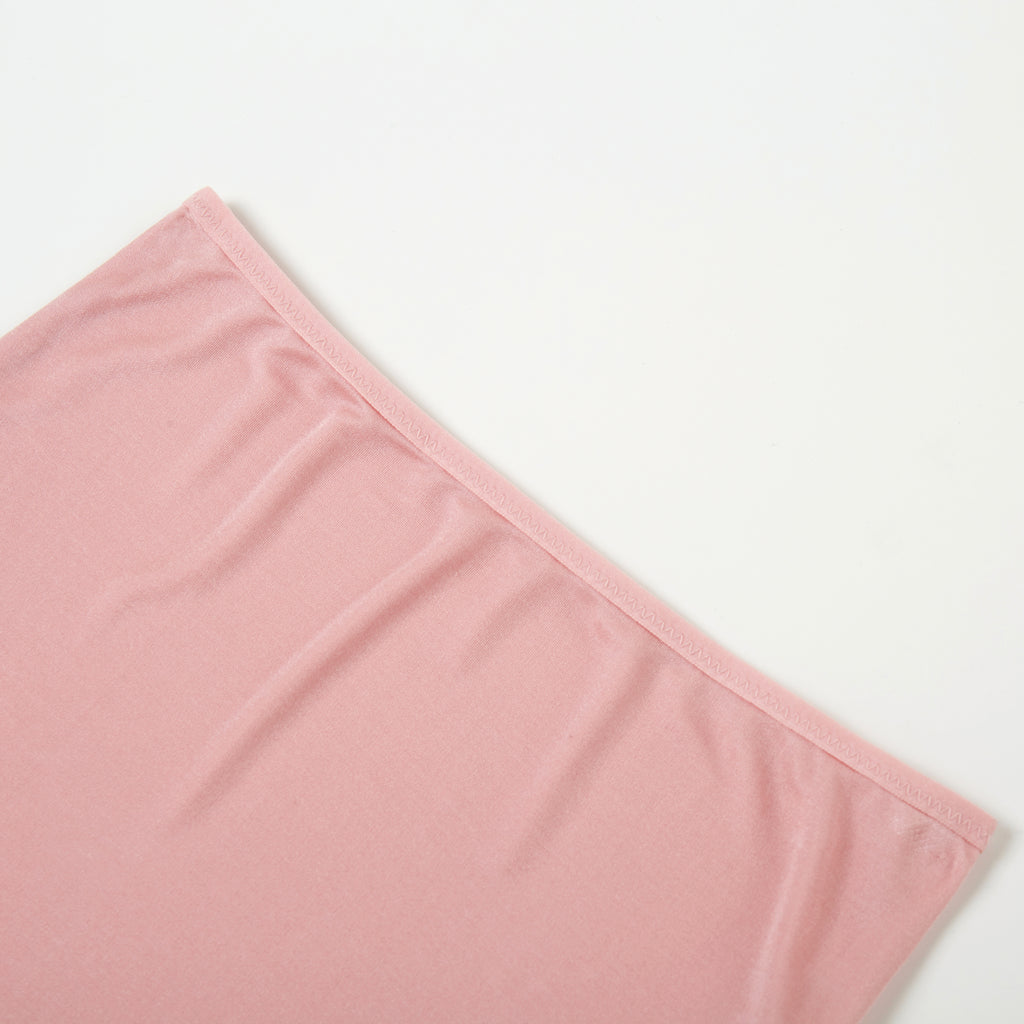 Knitted Silk High Rise French Cut Pantie | Charleston Pink Lady | Shimmer Collection