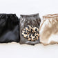 Black Pure Mulberry Silk French Cut Panties | High Waist | 22 Momme | Float Collection