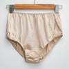 Beige Pure Mulberry Silk French Cut Panties | High Waist | 22 Momme | Float Collection