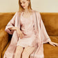 River Nymph | Baby Pink Pure Silk Slip Dress | Knee Length with Adjustable Straps | 22 Momme | Float Collection