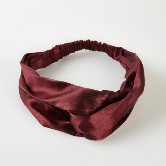 Pure Mulberry Silk Turban Headband | 22 Momme | Float Collection