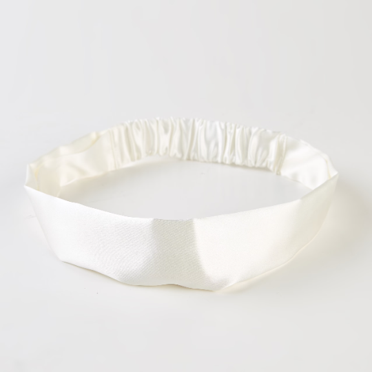 Pure Mulberry Silk Flat Headband | 22 Momme | Float Collection