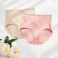 Set of 4 Knitted Silk High Rise French Cut Panties | Shimmer Collection