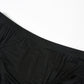 Knitted Silk Mid Rise French Cut Panties | Black Vodka | Shimmer Collection