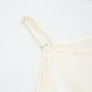 Cream Pure Mulberry Silk Camisole with Adjustable Straps | High Waist Shorts | Lingerie Set | Soar Collection