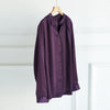 Custom Pure Silk Long Sleeve Y-neck Blouse | Eshonai | 22 Momme Silk Charmeuse