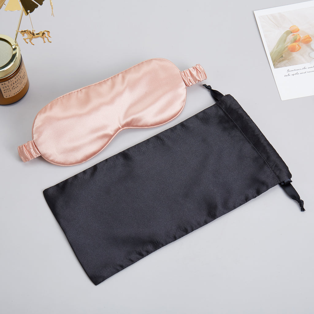 Pure Mulberry Silk Eye Mask | Silk Fibre Filling | 22 Momme | Float Collection