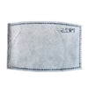 Six Layered PM 2.5 Insert for Face Masks with Pockets: Set of 10