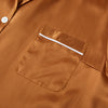 Custom Pure Silk Long Sleeve Pajama Blouse | Fela | 22 Momme Silk Charmeuse
