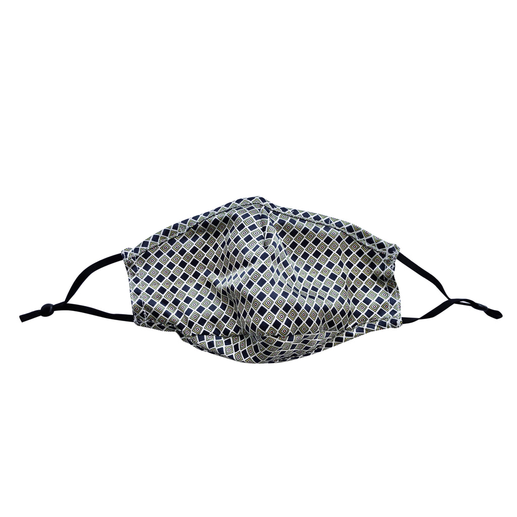 Chess Game: Triple Layer Mulberry Silk Unisex Face Mask