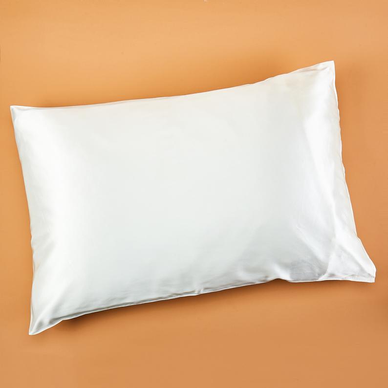 Ivory Pure Mulberry Silk Pillowcase | Standard, Queen & King | 22 Momme | Float Collection