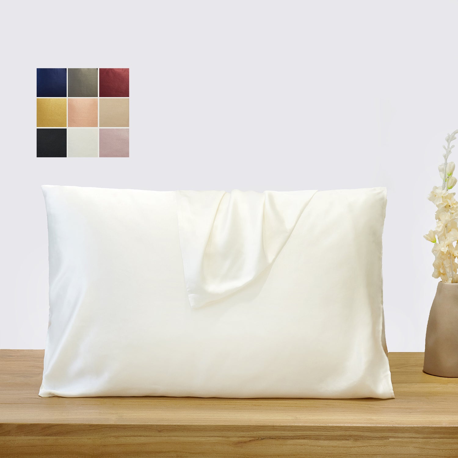 Float Collection Silk Pillowcases