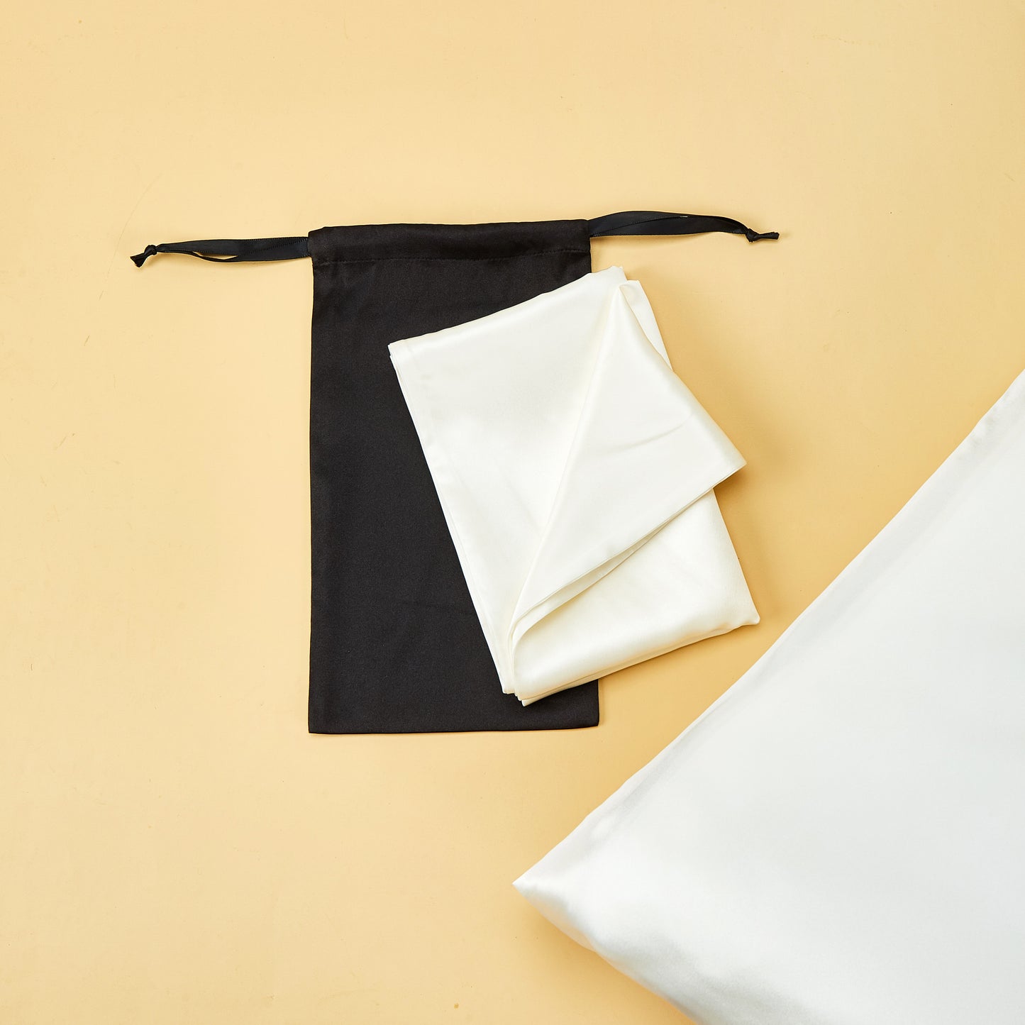 Custom Pure Mulberry Silk Pillowcase | Standard, Queen & King or Custom Size | 22-32 Momme | Float Collection