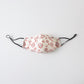 Retro Dandelion | Two Silk One Cotton Triple Layer Face Mask | Mulberry Silk | Insert Pocket, PM 2.5 Filter & Nose Wire
