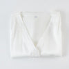 Pearl White Pure Mulberry Silk Top | Regular Fit | 19 Momme | Soar Collection